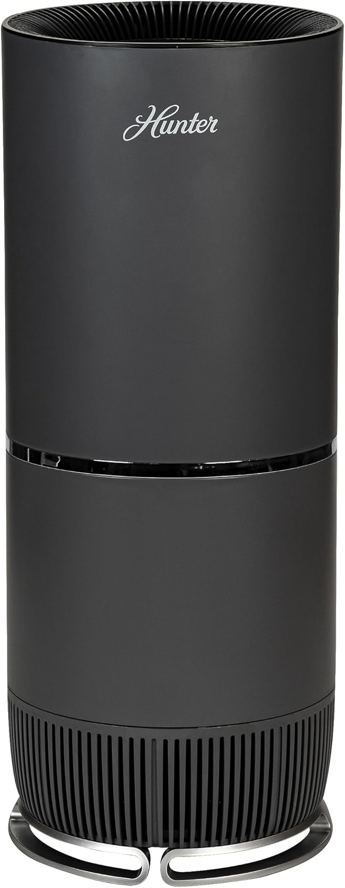 Hunter Fan Company HP670 True HEPA Air Purifier for Allergies, Removes Dust, Smoke, Mold, and Pollen, Covers up to 195 Sq. Ft., Digital Tall Tower, Graphite
