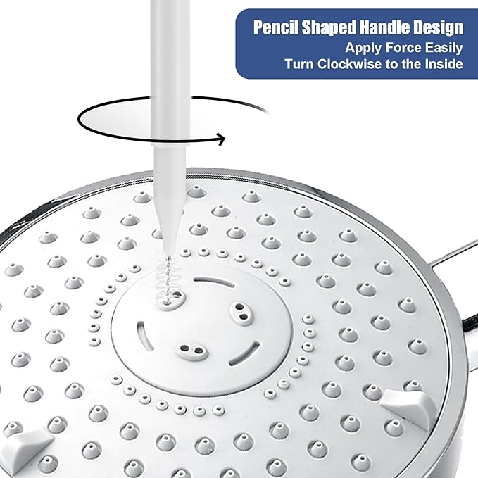 30pcs Shower Head Cleaning Brushes, 2 Styles Multifunctional Tiny Brushes Mini Anti-Clogging Cleaner Tools for Small Hole, Gap, Nozzle, Window Slot, Phone, Keyboard