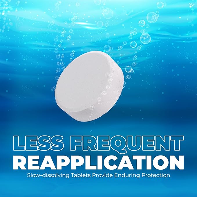Xtremeclear 2-Pack Bundle 3" Swimming Pool Chlorine Tablets | 99% Pure Tri-Chlor| | Pro-Grade Pool Sanitizer Long Lasting & Slow Dissolving | 5 LBS