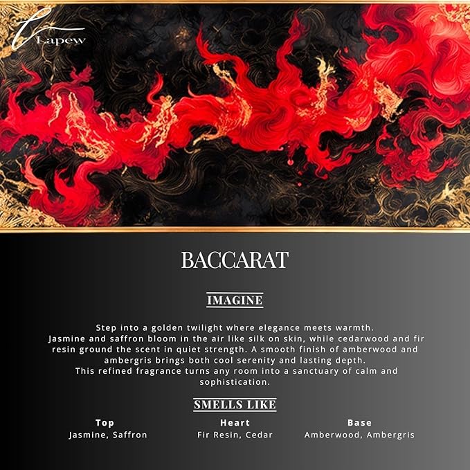 Luxury Floor Cleaner, Scented Mop Soap Concentrate | Hard Floor Cleaner for Tile, Vinyl, Laminate, LVP & Sealed Hardwood | Low-Foam, Streak-Free | 36 oz | Baccarat