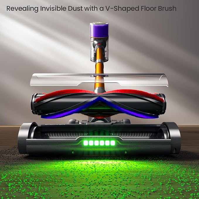 Cordless Vacuum Cleaner, 650 W/ 55000 Pa/ 70 Mins Vacuum Cleaners for Home,with Touchscreen and Anti-Tangle Brush, Vacuum Cleaner 1.5 L Dust Container, 9-in-1 for Hard Floors, Carpets and Pet Hair