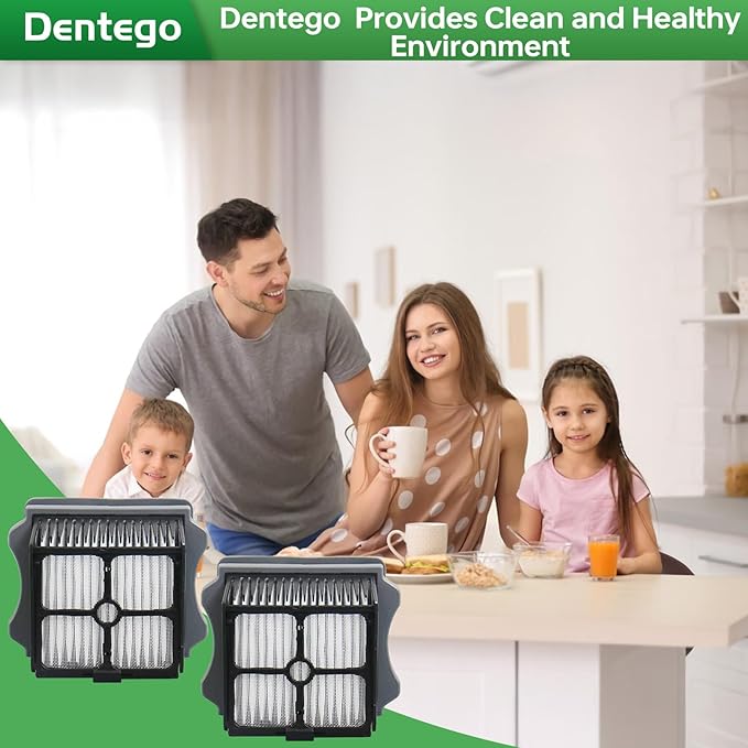 Floor ONE S3 Replacement Filter Compatible with Tineco iFloor 3, Floor ONE S3, Floor ONE S5, Floor ONE S5 Pro Cordless Wet Dry Vacuum Cleaner, 4 Pack