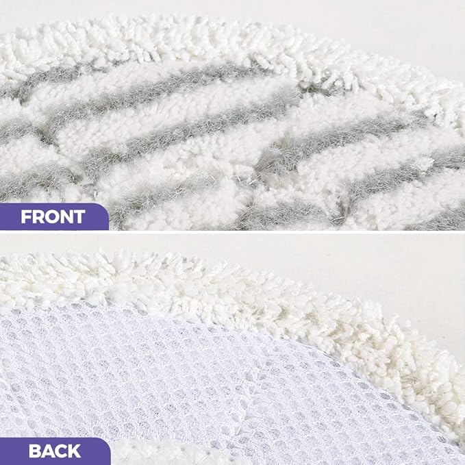 Replacement Steam Mop Pads for Shark Steam Mop Pads Compatible with Shark S7000AMZ S7000 S7001 S7001TGT S7000 Series Steam & Scrub All-in-One Hard Floor Steam Mop (6-PACK)