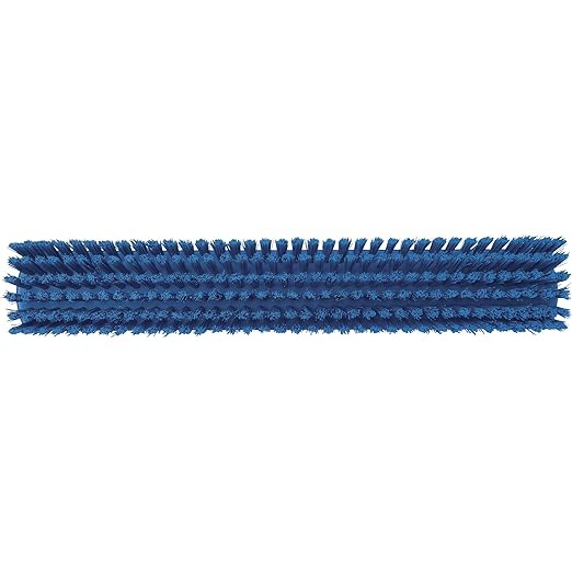 Vikan 70623 Brush,Wall/Floor Scrub,Stiff,19",PP/PBT,Blue