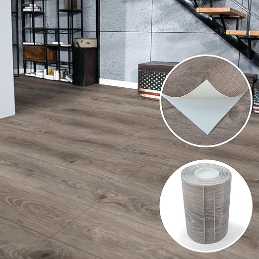 Art3d 60 Sq.ft Peel and Stick Floor Tiles, 40Pcs Luxury Vinyl Plank Flooring Wood Look, Adhesive and Waterproof Tile Sticker for Bedroom, Living Room, Kitchen, Teak