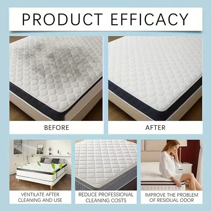 Fabric Cleaner Foam, Deep Penetration Rich Foaming Stain Remover, Multipurpose Cleaning Solution, Carpet And Upholstery Stain Extractor for Mattresses, Curtains, Rugs, Home, And Office Use