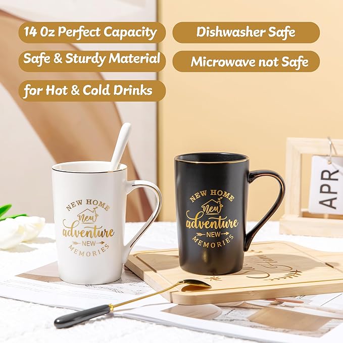 House Warming Gifts, House Warming Gift New Home, Closing Gifts for Homebuyers, New Home Gift Basket for Women Men Couples Newlywed Friends, 12 Pcs