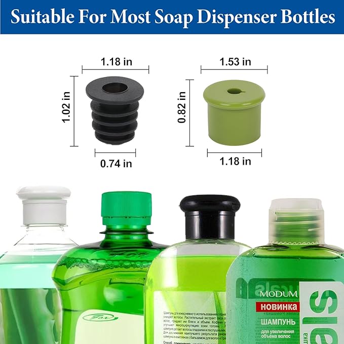 Dish Soap Dispenser for Kitchen Sink Built in Soap Dispenser Pump with 47" Extension Tube Kit Chrome Plated