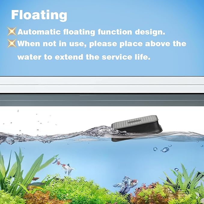 Carefree Fish Aquarium Super Strong Magnetic Cleaner for Acrylic Tank and Glass Fish Tank Magnet Brush Floating