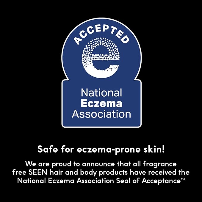 SEEN Shampoo Eco-Refill, Fragrance Free - Non-Comedogenic Hair Shampoo- Dermatologist-Developed - Safe for Sensitive, Eczema & Acne Prone Skin
