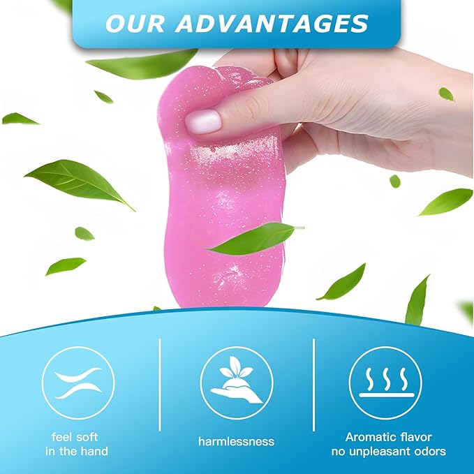 Car Cleaning Gel,Reusable Car Cleaning Putty for Interior Detailing, Car Cleaning Supplies, Auto Detailing Tools, Car Slime for Dust Removal, Car Accessories Interior, Car Cleaning Kit(Pink, 0.8 OZ)