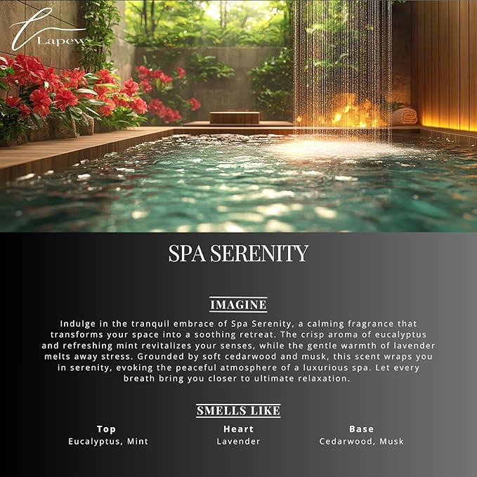 Luxury Floor Cleaner, Scented Mop Soap Concentrate | Hard Floor Cleaner for Tile, Vinyl, Laminate, LVP & Sealed Hardwood | Low-Foam, Streak-Free | 36 oz | Spa Serenity