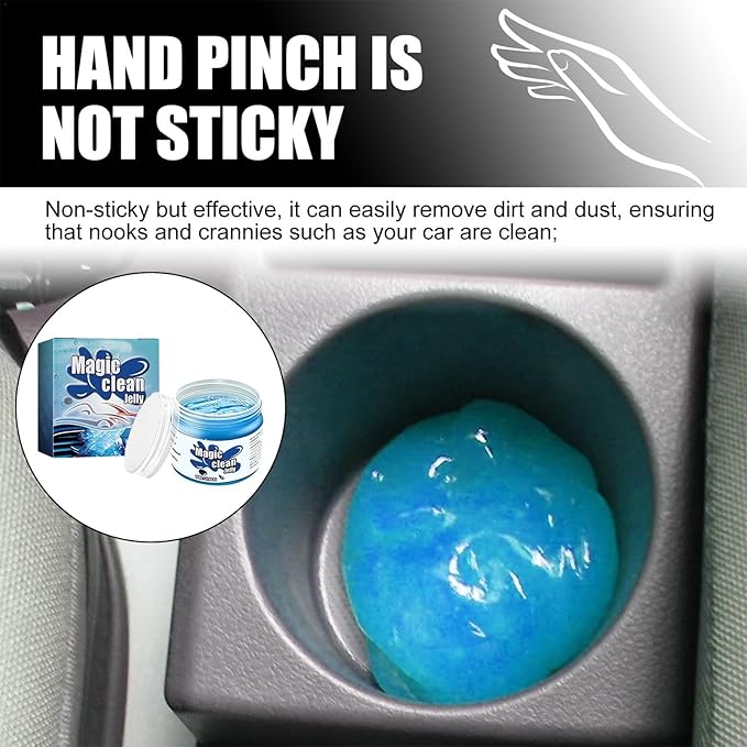 Car Dust Cleaner Gel - Car Cleaning Putty, Car Interior Cleaner | Car Accessories Keyboard Cleaner, Car Cleaning Gel Detailing Kit, Car Putty Auto Tools Accessories for Home Keyboards, Car Interiors
