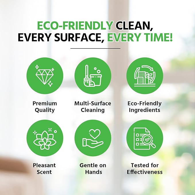 clean & simple™ SUPER CLEANER - Concentrated All-Purpose, Multi-Surface Cleaner, Non-Toxic, Biodegradable