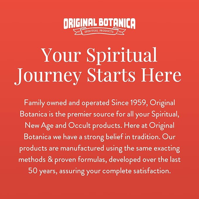 Original Botanica Bath and Floor Wash Spiritual Cleansing Negative Energy Protection Herb Purification, 8oz (High John The Conqueror Bath)