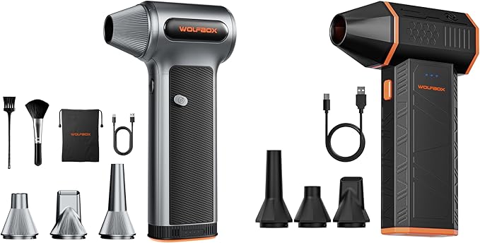 WOLFBOX MF200 Electric Air Duster and MF50 Compressed Air Duster