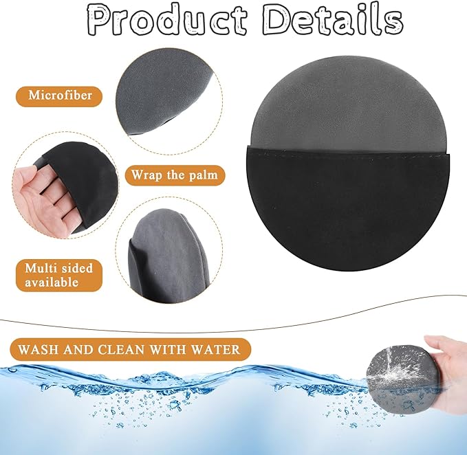 Car Touch Screen Cleaner Car Screen Cleaner Cloth, Microfiber Cloth Auto Touchscreen Cleaning Wipes, Car Cleaning Wipe Cleaning Cloth Screen Cleaner Cloth Vehicle Dashboard Car Display Interior Round