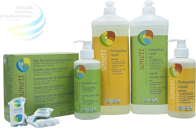 Sonett Organic Dishwashing Liquid Calendula - 34 fl.oz (Pack of 1)