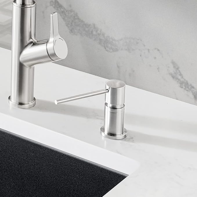 BLANCO, Stainless 402299 LATO Kitchen Soap Dispenser, 10 oz
