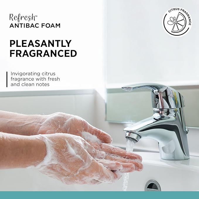 REFRESH ANTIBAC FOAM HAND WASH TOUCH FREE 1.2 LITER