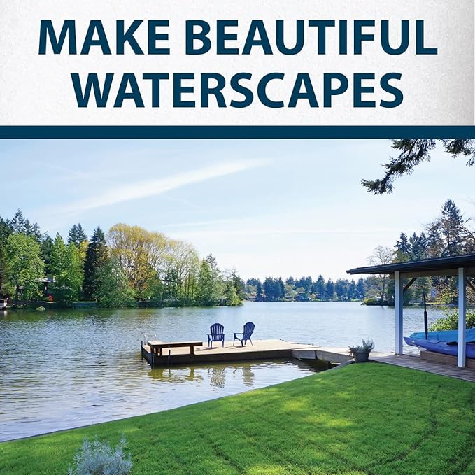 Airmax Algae Defense, EPA Registered Algaecide Pond & Lake Water Treatment, Floating Moss, Green Slime Scum & Chara Killer, Outdoor Liquid Spray Copper Based Solution, 1 Gallon