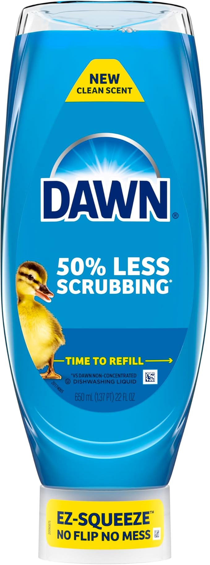 Dawn Ultra EZ-Squeeze Dish Soap, Dishwashing Liquid, Original, 22oz,(Pack of 6)