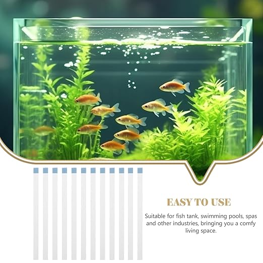 Water Hardness Test Strips 0-425ppm Swimming and Spa Water Testing Kit with Blue Color Indicator and Swimming Pool Quality Detection