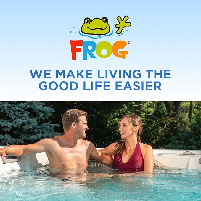 FROG Maintain for Swim Spas - Non-Chlorine Shock for use with Swim Spa FROG @Ease Floating System - Single Dose Packets for Easy Swim Spa Maintenance & Treatment - 4 Pack