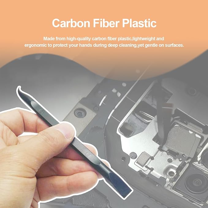 9 Pcs Plastic Multi-Purpose Scraper Tool,Dual-Ended Scraper Perfect for Cleaning in Kitchens,Bathrooms,and Cars.Remove Stickers, Labels and Dirt from Countertops,Floors,Sinks,Stoves