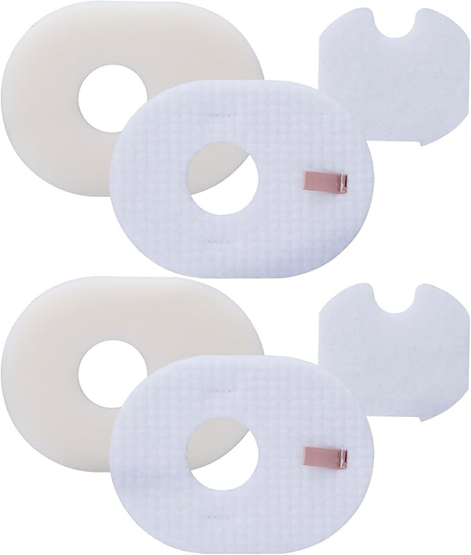2 Pack Filter Replacement for Shark Rocket Vacuum HV300 HV301 HV300W HV302 HV305 HV310 UV450 Foam & Felt Filter Kit