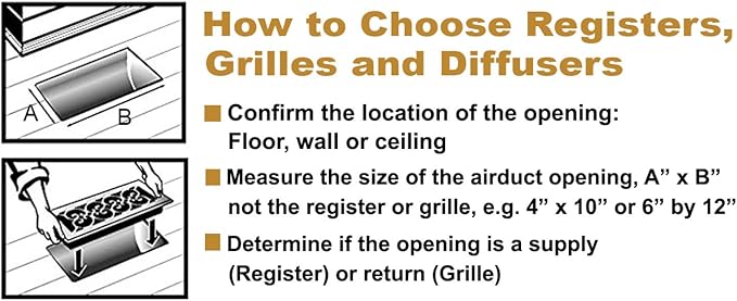 Decor Grates SPH414-RB Floor Register, 4x14, Rubbed Bronze Finish