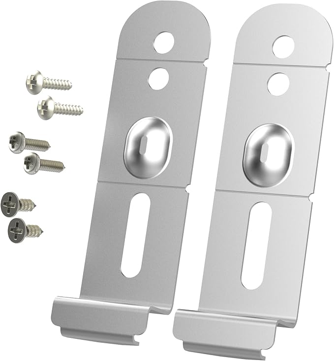 DD94-01002A Dishwasher Assembly Install Kit, Fits for Samsung Dishwashers Mounting Bracket, Replaces AP4450818 2077601 PS4222710 EAP4222710 for Granite or Countertops, 2 Brackets & 6 Screws