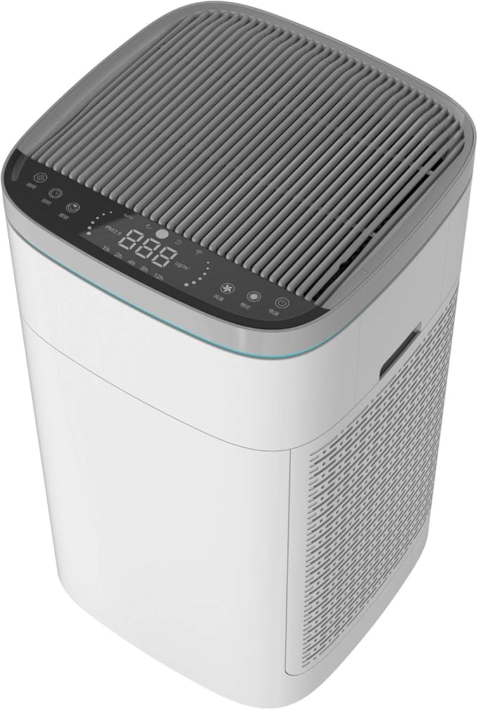 Heaven Fresh HF600 HEPA Air Purifier with Air Quality Sensor and Smart WiFi Connectivity