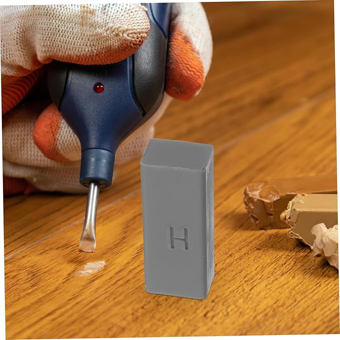 1set Cracked Tile Filler Kit for Marble Porcelain Repair Color Wax Blocks for Floor Restoration Easy to Use for Chips Scratches Damage Kitchens Bathrooms