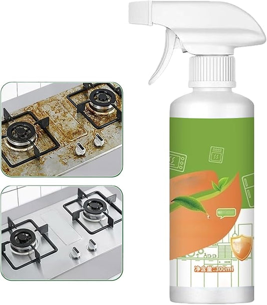 Multi-Purpose Cleaner, Natural Enzyme Formula to Household Appliances, Kitchen Appliance Cleaner, Easy Cleaning Household Items, for Hold, Oven, Stove, Range Hood (1pcs)
