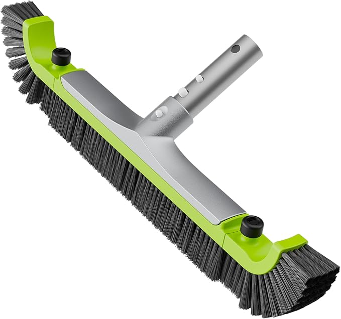 Sepetrel 20” Pool Brush Head for Cleaning Walls,Heavy Duty Inground/Above Ground Swimming Pool Scrub Brushes with Premium Strong Bristle & Reinforced Aluminium Back