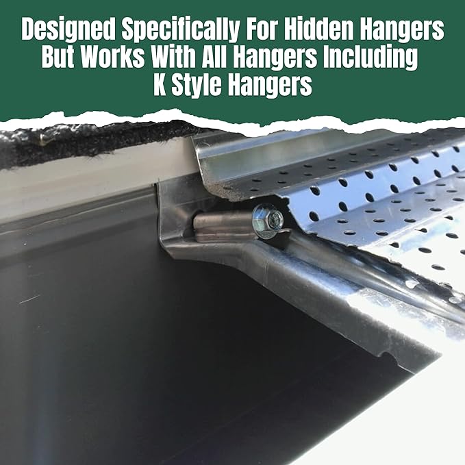 A-M Gutter Guard – Premium Heavy-Duty Lifetime Quality Aluminum - Leaf & Debris Protection, (5 Inch - 200 Feet, Mill Finish) - DIY Easy - Made in The USA