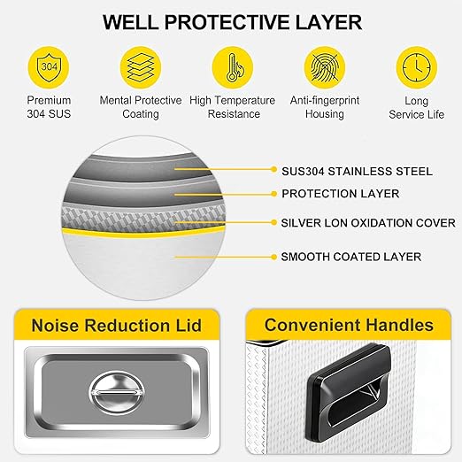 Ultrasonic Cleaner 6L Dual-Frequency Professional Digital Stainless Steel Cleaning Machine with Heater Timer for Denture, Coins, Small Metal Parts, Circuit Board, Lab Tools, etc