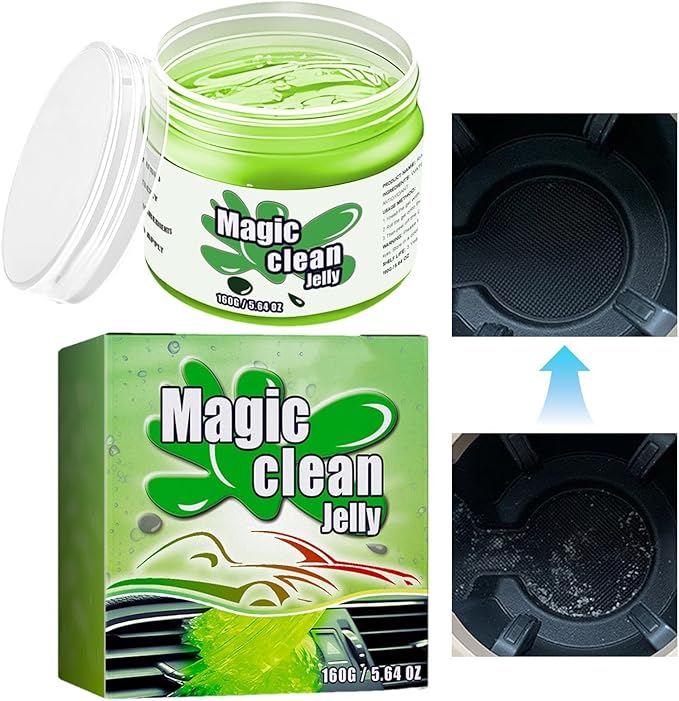 Car Crevice Cleaning Gel - Car Cleaning Putty for Interior, Dust Remover Gel | Gel for Air Vents, Automotive Dust Car Crevice Cleaner, Keyboard Cleaner for Laptops, Desks, Keyboards, Gear Levers