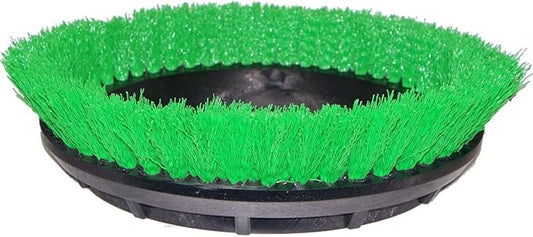 Bissell BigGreen Commercial 237.057BG Scrub Brush, 0.015" Bristle Diameter Crimped Polypropylene for BGEM9000 Easy Motion Floor Machine, 12", Green