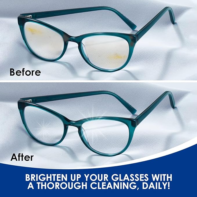 NORTHWEST ENTERPRISES Ultrasonic Eyeglass Cleaner Solution. Concentrated Glasses Cleaner for use in Sonic and Ultrasonic Machines. (2)