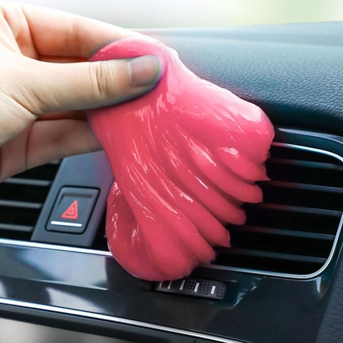 Car Crevice Cleaning Gel - Car Cleaning Putty for Interior, Dust Remover Gel | Gel for Air Vents, Automotive Dust Car Crevice Cleaner, Keyboard Cleaner for Laptops, Desks, Keyboards, Gear Levers