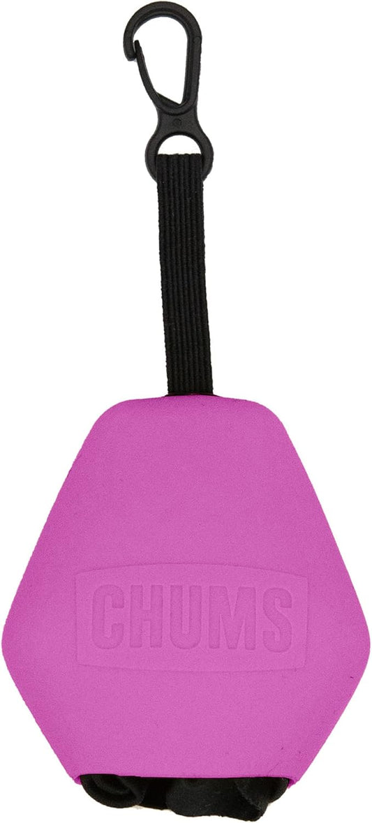 Chums Pouch XL Microfiber Lens Cloth - Portable Lens & Screen Cleaner Cloth Keychain (Very Berry)