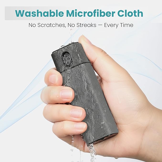 Car Screen Cleaner Spray Kit for Display & Touchscreens, Phone and iPhone Cleaner, iPad, Laptop, Computer, MacBook Screen Cleaning Solution for Automotive Infotainment and Daily Device Care