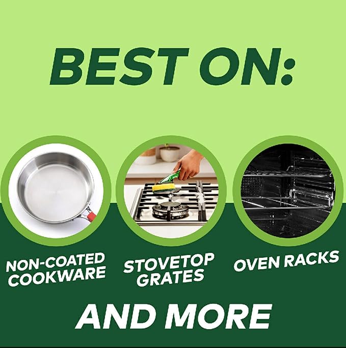 Scotch-Brite Heavy Duty Dishwand Kit, Includes 1 Wand & 2 Refill Pads, Keep Hands Out of The Mess