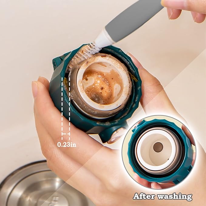 Grout Cleaning Brush Set 2 Pack Crevice Detail Cleaner Brush Multi-Purpose Scrub for Cleaning Bottle Cup Lid, Dish, Tile, Sink, Drain, Shower Room, Window Groove, Door Track, Floors