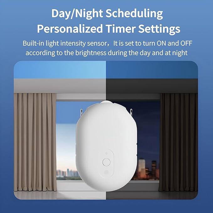 Smart Automatic Curtain Opener and Closer, Zigbee Curtain Robot with App, Voice, Remote Control for U/T Rails Compatible with Alexa, Google Home, Tuya, Smart Life APP