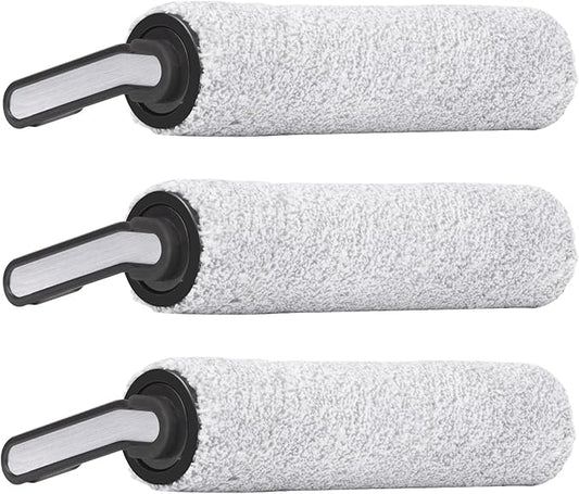 (3 Pack) One S5 Pro Replacement Brush Rollers Tineco Floor One S5, Floor One S5 Pro, iFLOOR 5 Breeze Complete Cordless Wet Dry Vacuum Cleaner, Replacement Parts Accessories, Brush Rollers