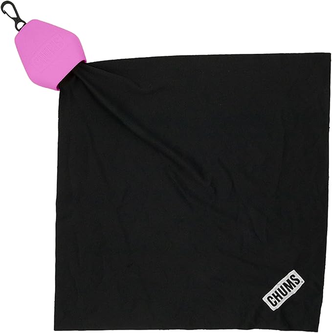 Chums Pouch XL Microfiber Lens Cloth - Portable Lens & Screen Cleaner Cloth Keychain (Very Berry)