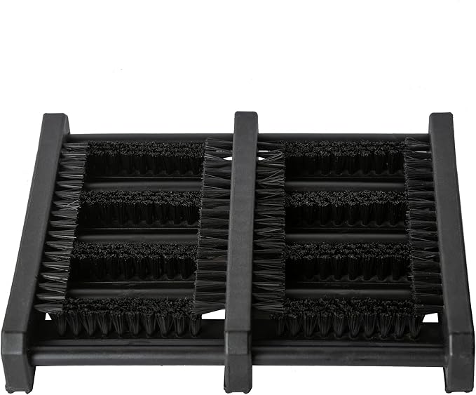 Jobsite Boot Scraper - Outdoor Shoe Scrubber Cleaner Brush - 2 Pack